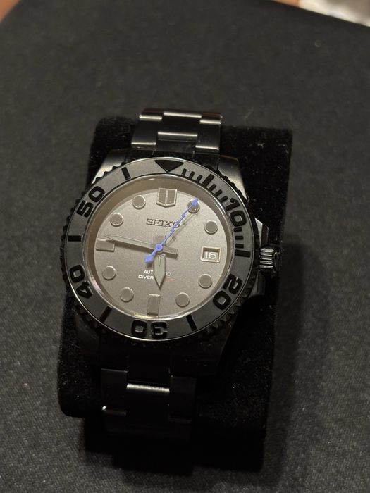 Seiko All Black Mod NH35