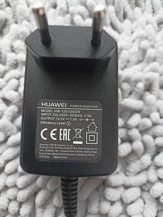 Блок питания, блок живлення, адаптер 12В 1А, 0,5А