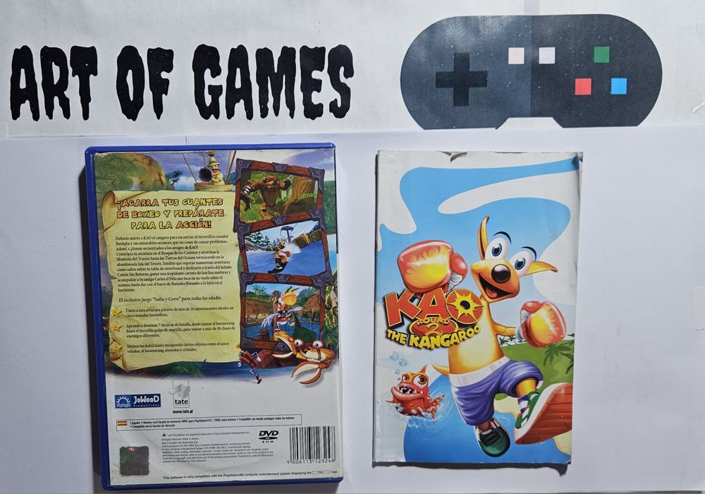 Kao the Kangaroo Round 2 Ps2 Playstation 2 Kangurek Kao Kangaro