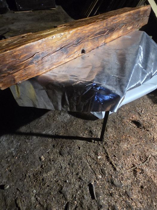 Stara belka do dekoracji