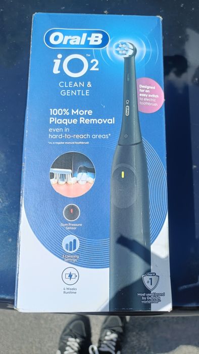 Szczoteczka Elektryczna Oral-B iO Series 2 (iO2) Czarna – NOWA