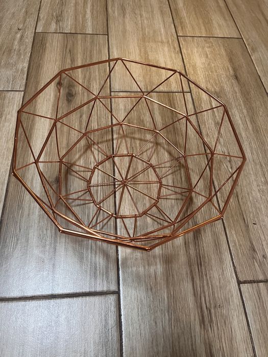 Misa na owoce kosz na owoce miedziany miedziana