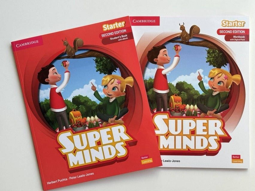 Super minds 2nd edition комплект книг