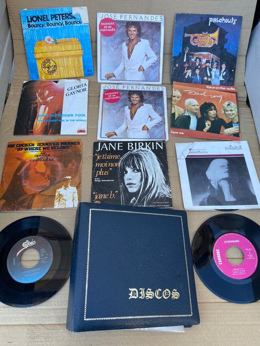 Lote 74 vinil - queen elton john mico Jagger etc