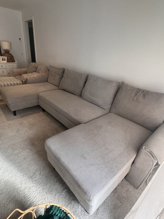 Sofá Cama com duas chaise Longue