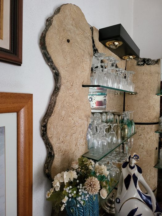 Movel bar a imitar pedra