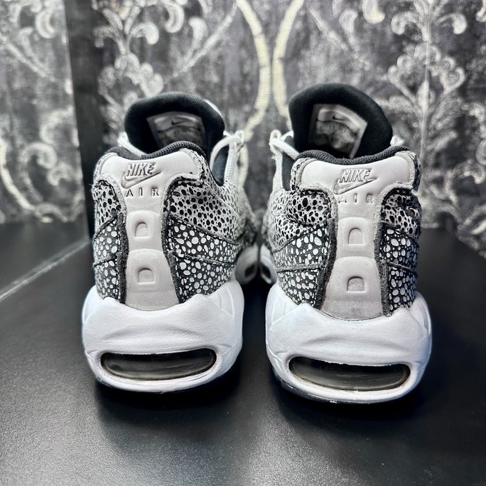 Кроссовки Nike TN Air Max 95 Premium Safari White Black