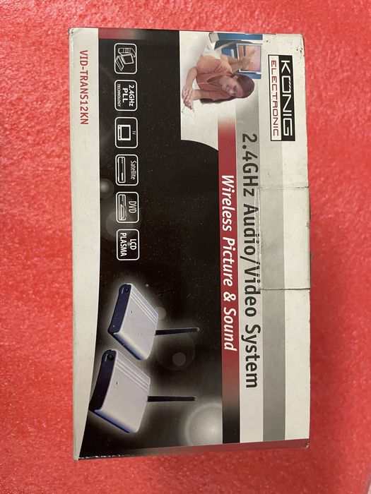 Transmissor e receptor video e audio