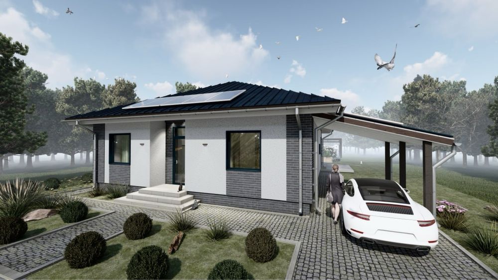 Проєкт будівлі, ескізний проєкт, 3D-рендер, Ужгород / онлайн ЗНИЖКИ!