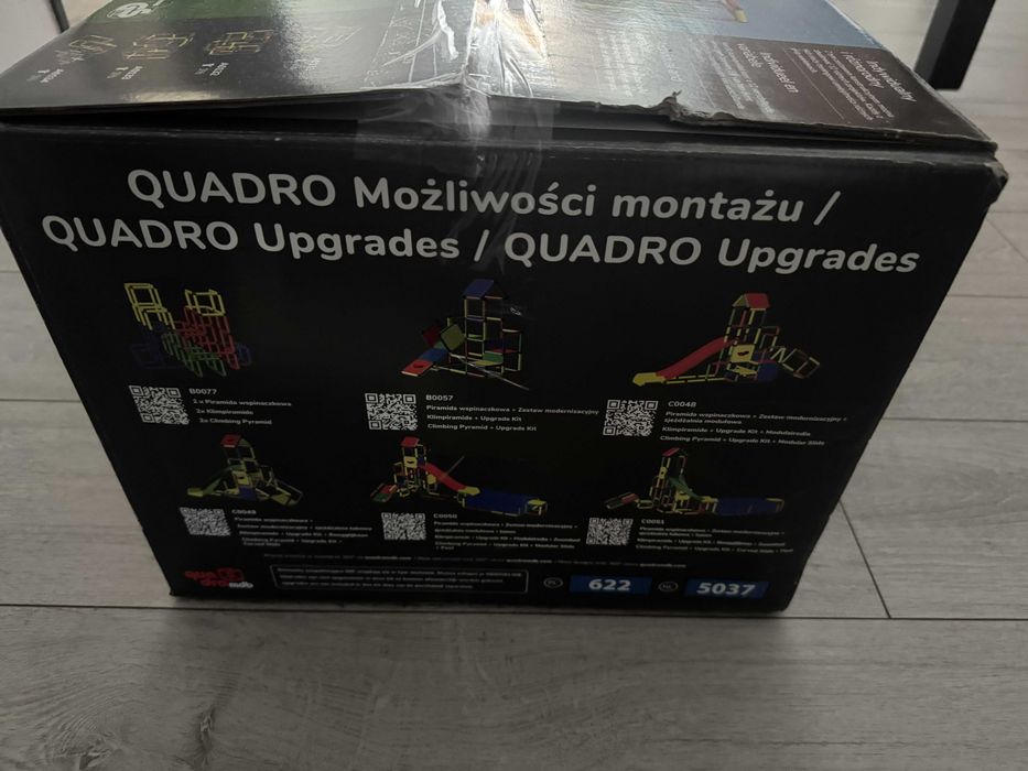 Piramida wspinaczkowa QUADRO 237 elementów