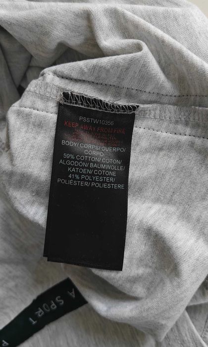 Pink Soda Sport t-shirt szary XS bawełna