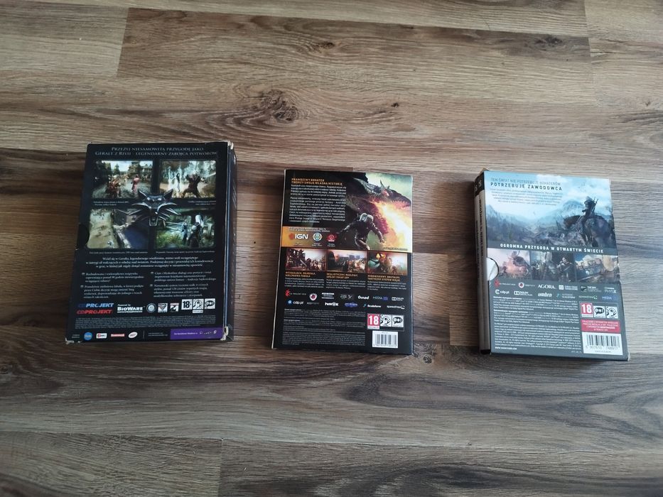 Kolekcja gier wiedźmin+gtav