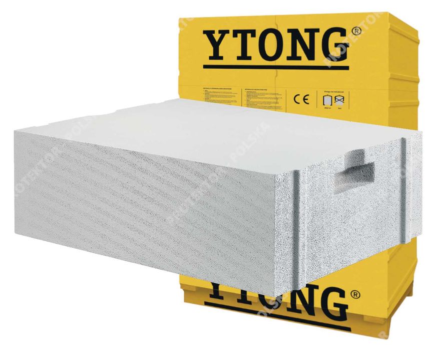 bloczek YTONG EnergoUltra+ PP2,2/0,3 ściana jednowarstwowa xella