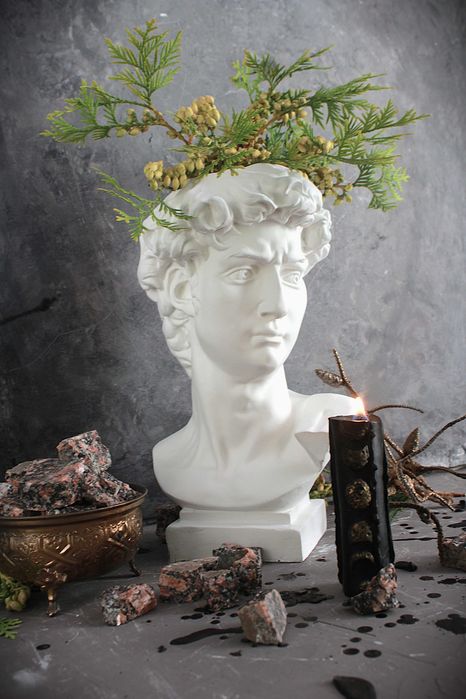 кашпо,барельеф,панно,скульптура,интерьер,лепнина,декор,давид,гипс.