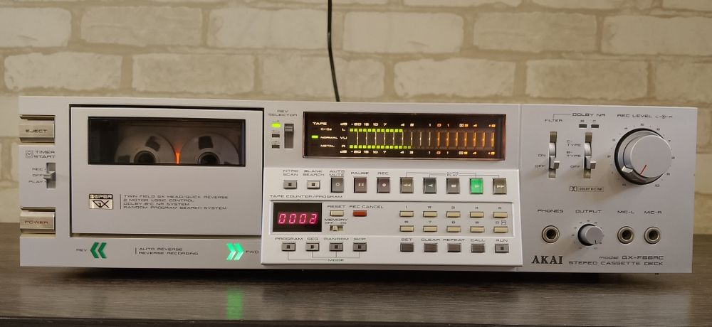 AKAI GX-F66RC Stereo Cassette Deck 1982-83