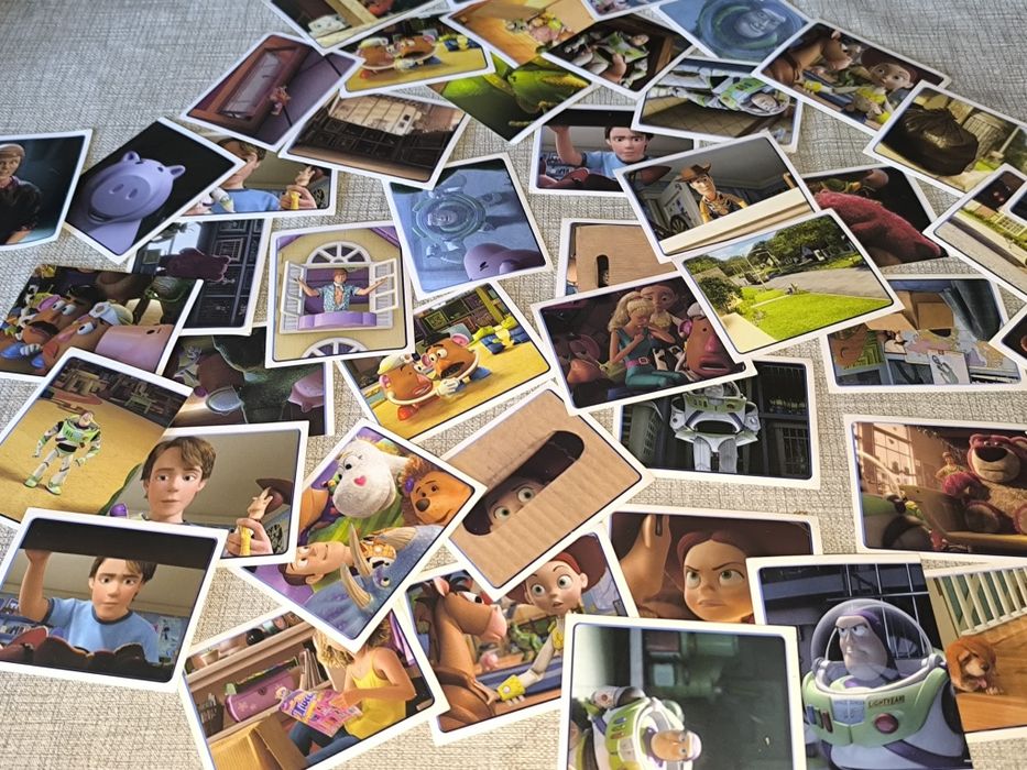 Kolekcja naklejek Toy story 3 numerowanych Panini Disney Pixar