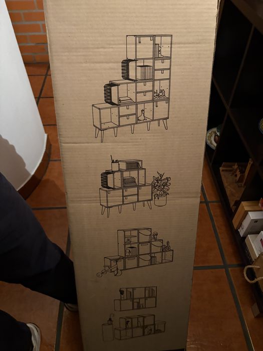 Móvel Estante Nichos NOVO