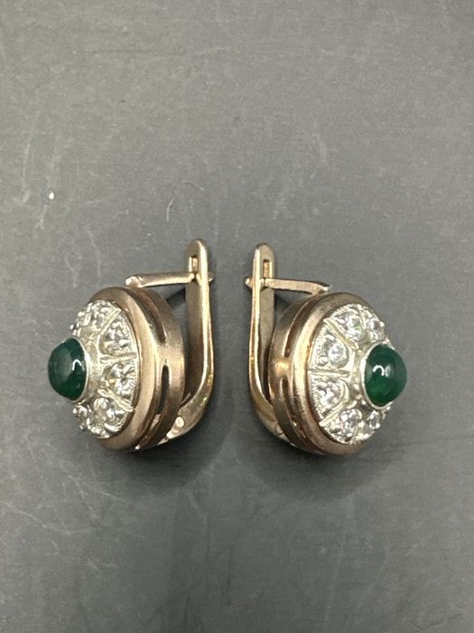 Серьги серебро 925 сережки срібло 925