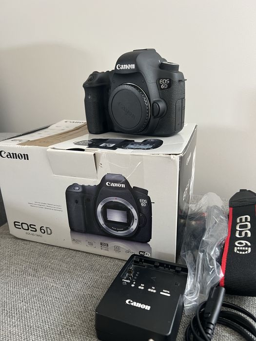 Canon EOS 6D Body_Mały przebieg_Idealny sta