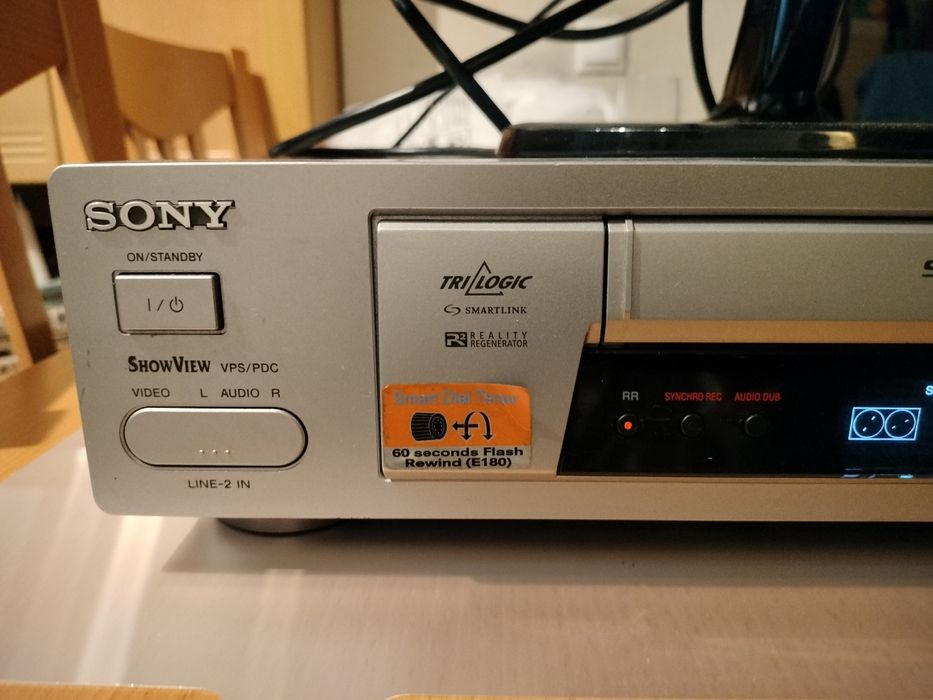 Leitor e gravador Sony video cassete Record SLV SE800E