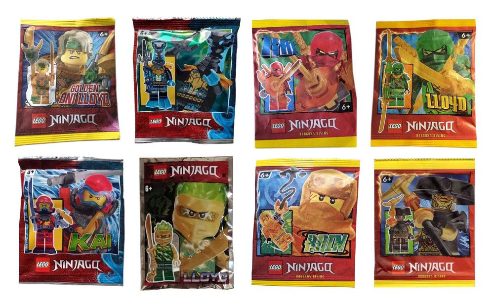 LEGO Ninjago zestaw foilpack 8szt. - N60