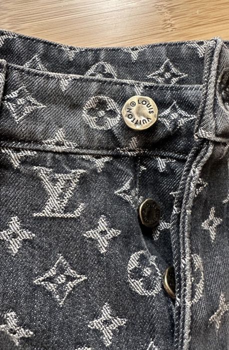Calças de ganga jeans  Louis Vuitton baggy Monogram