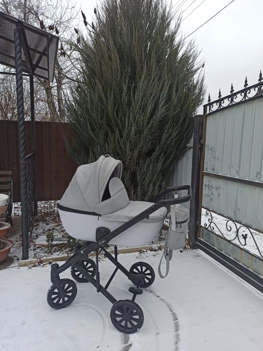 Коляска anex e tape серая