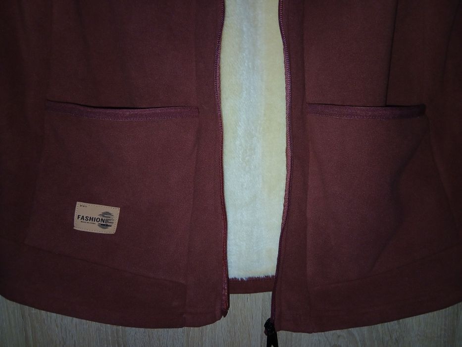 Жилетка безрукавка Нова Хлопок Плюш мех 46-48р.