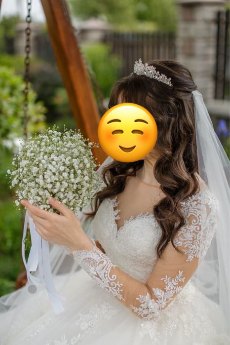 Розкішна весільна сукня  Розмір - XS - S