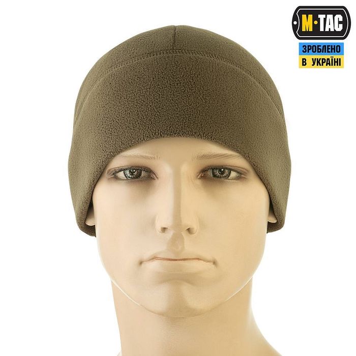 M-TAC Шапка WATCH CAP ELITE фліс (320Г/М2) олива, койот