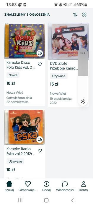 DVD Złote Przeboje Karaoke
