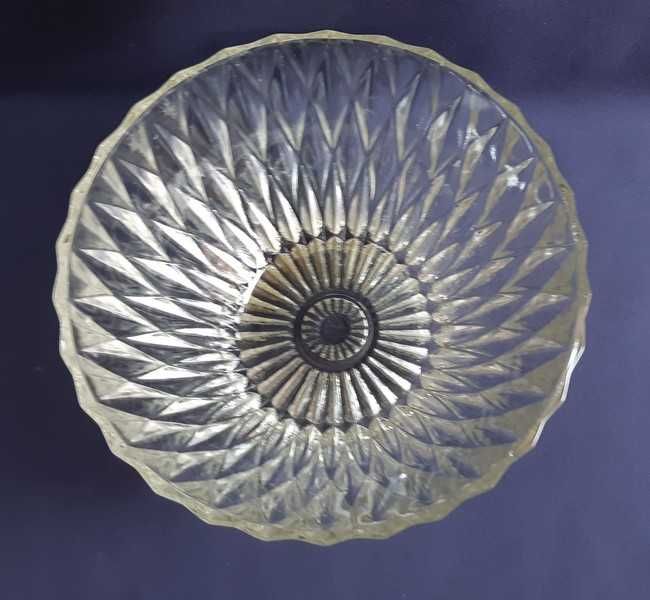 Салатник круглый стеклянный