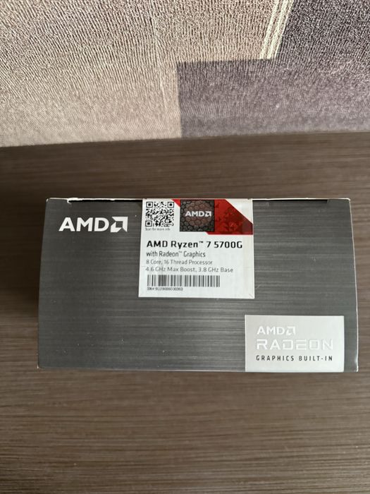 Amd ryzen 7 5700g with radeon graphics