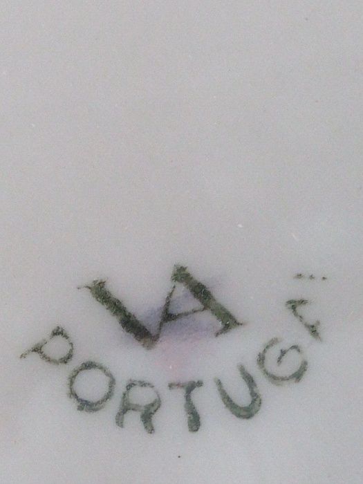 Grande prato antigo com mais de 50 anos para bolo da Vista alegre
