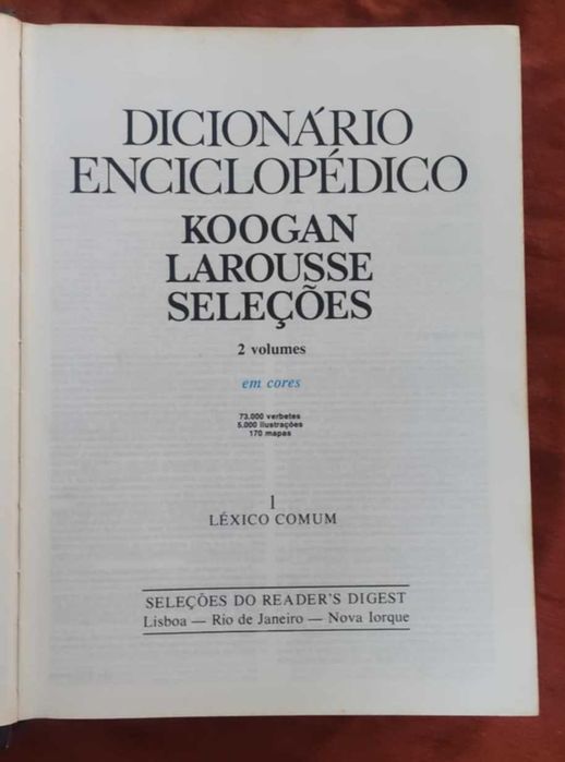 Coleção Completa KLS Koogan Larousse 3 vol. - Enciclopédia Ilustrada
