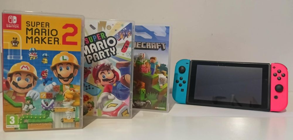 Konsola Nintendo Switch + gry