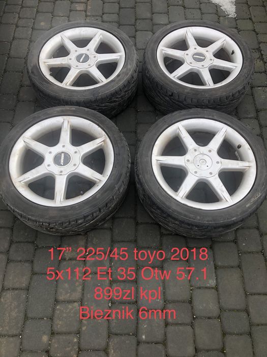 Felgi 16” 17” mercedes vw audi skoda 5x112