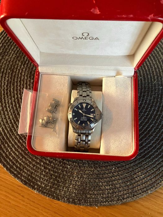 Omega Seamaster Diver 300M Electric Blue Titanium 2231.80