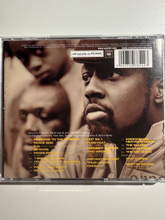 Wyclef Jean - Masquerade cd rap