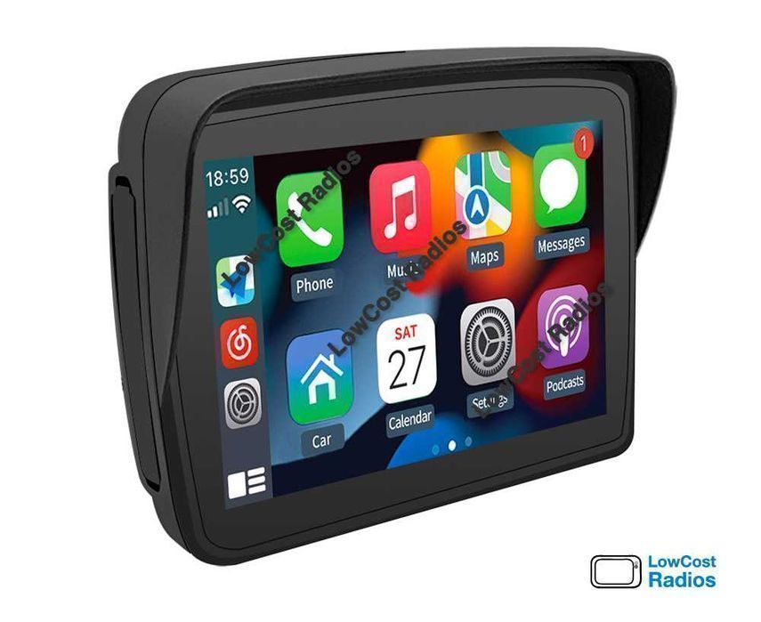 MOTO: Carplay + Android Auto PARA MOTAS