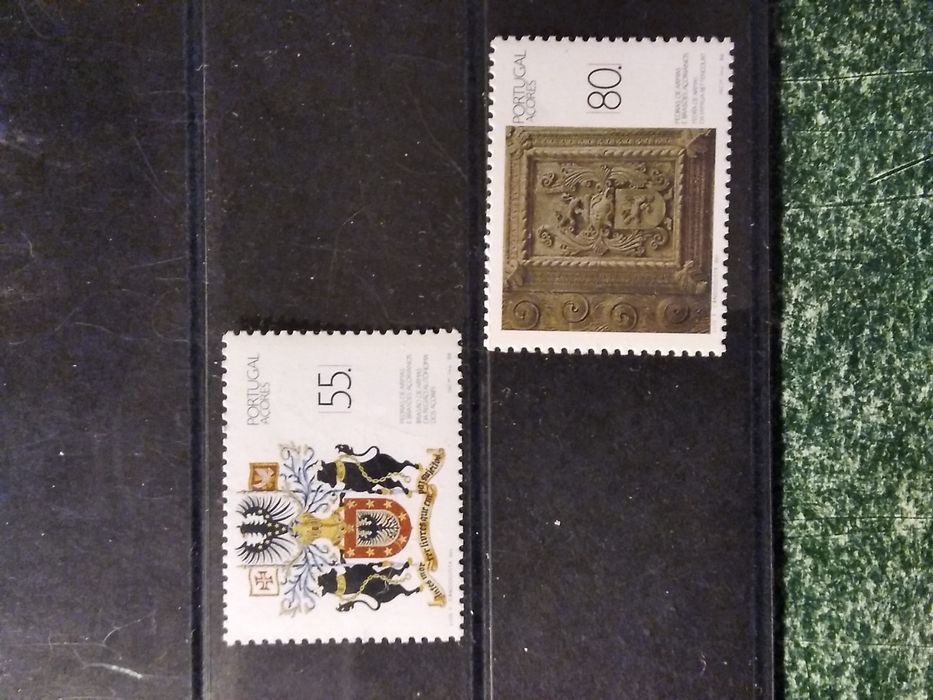 1988 Série Pedras de Armas e Brasões Açorianos MNH *€