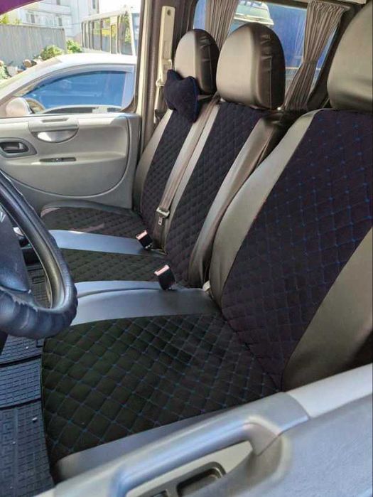 Чохли на сидіння в буси 1+2 Трафік Віваро Мовано Спрінтер Боксер і тд