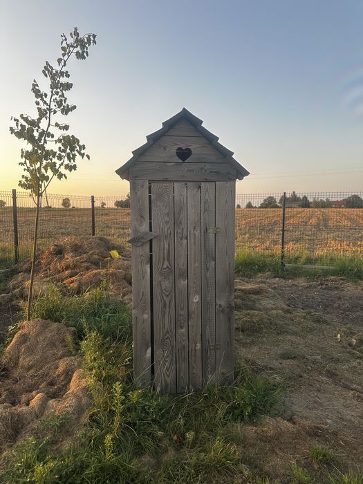 Wychodek, Używany, Budowa, Siedlce