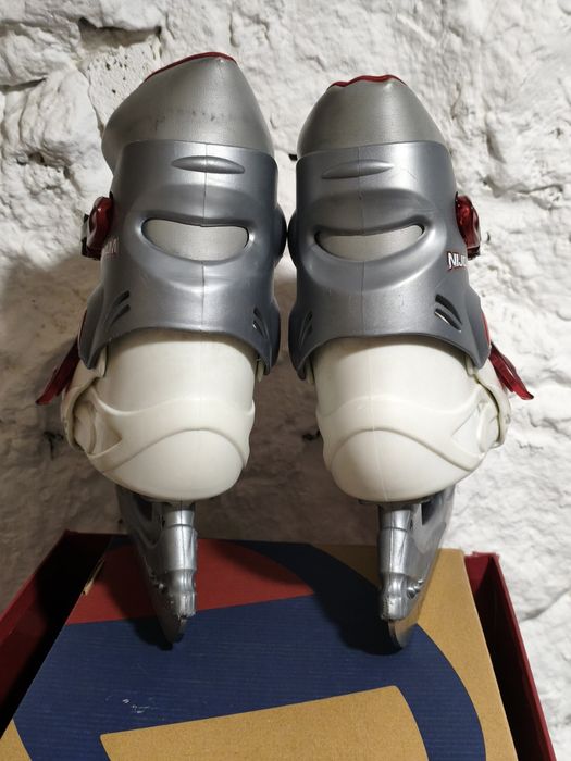 Коньки детские, регулируемый размер