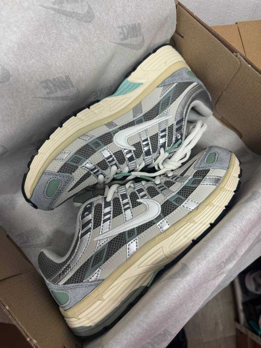 Кроссовки Nike P-6000 Flat Pewter / Найк П-6000 серые 38 39 40 41 42 43