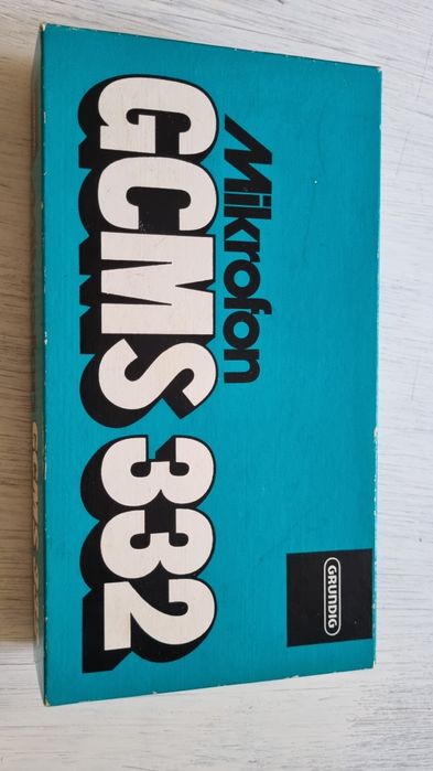 Mikrofon Grundig gcms 332 nieużywany