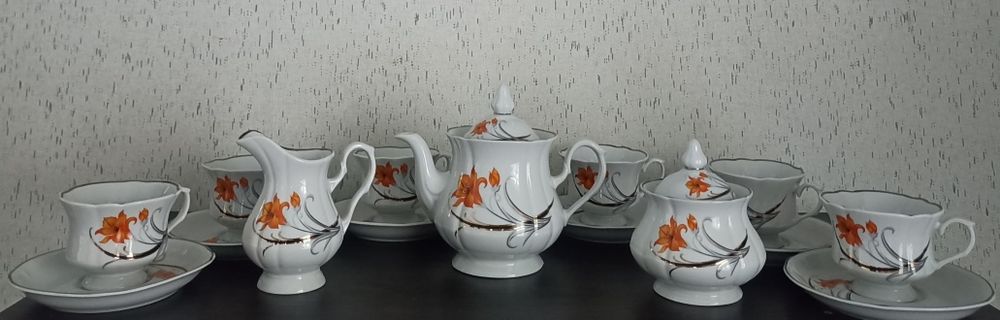 Чайний сервіз ,,Рондо,, Коростенський фарфор
