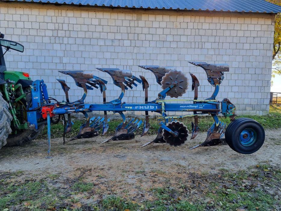 Pług kukurydziany 4 skibowy WYSOKI DŁUGI Vario Frost - Vogel Noot