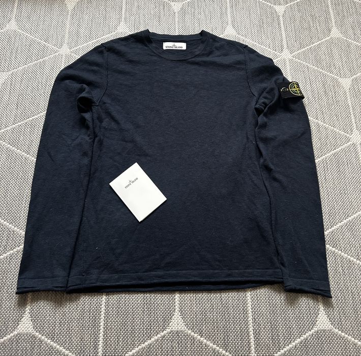 oryginalny sweter stone island prawie nowy