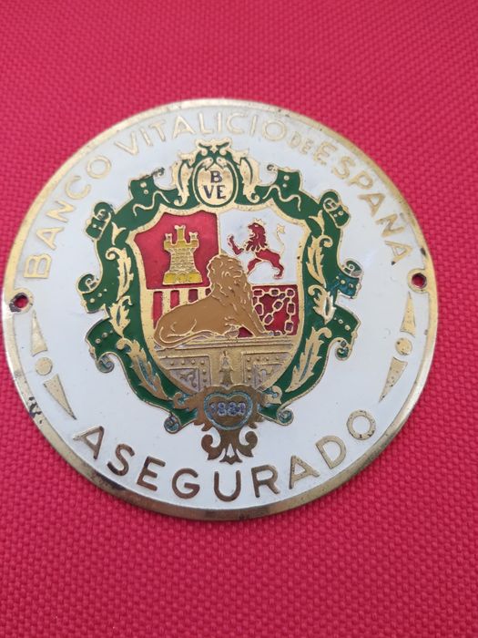 Chapas placas seguros estrangeiras